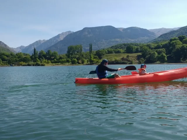 Kayak por el Pantano de Eriste (Huesca)